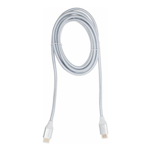 Кабель аудио-видео Cactus CS-HDMI.2.1-3 HDMI(m)/HDMI(m) 3м позолоч.конт. серебристый