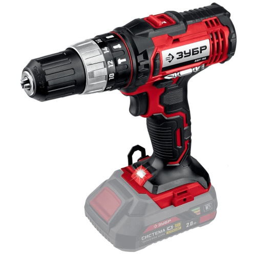 Дрель-шуруповерт ЗУБР ДШУ-185