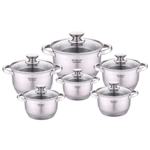 Набор посуды ZEIDAN Z-51210 12 предметов