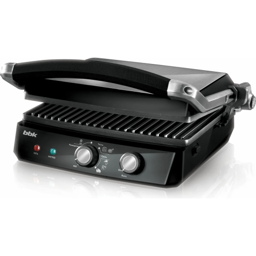 Электрогриль BBK BEG3000 черный/металлик