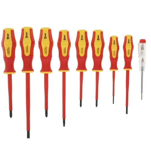 Набор диэлектрических отверток КВТ Профи НИО-09 (78620)