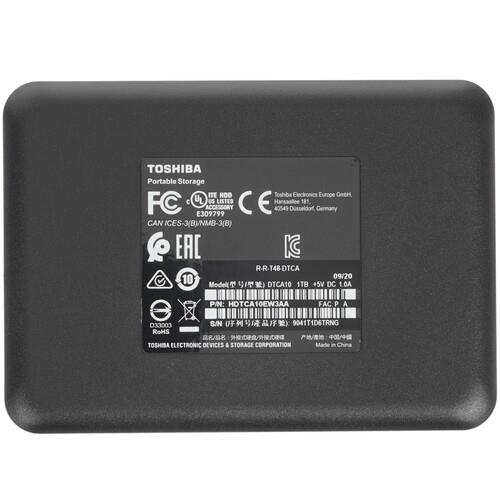 1 ТБ Внешний HDD Toshiba Canvio Advance [HDTCA10EW3AA]