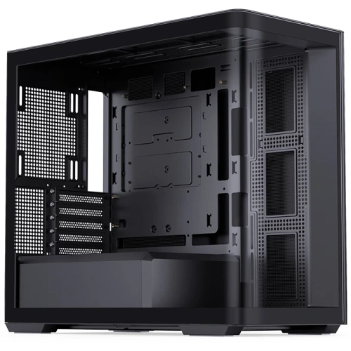 Корпус JONSBO D300 Black без БП, боковая панель из закаленного стекла, mini-ITX, micro-ATX, черный