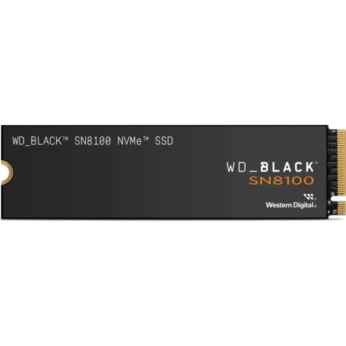 SSD Western Digital Black SN8100 (WDS400T1X0M) M2.2280 PCIe 5.0 4Tb, 14900MBs/13200MBs, TBW 4800, 1 year