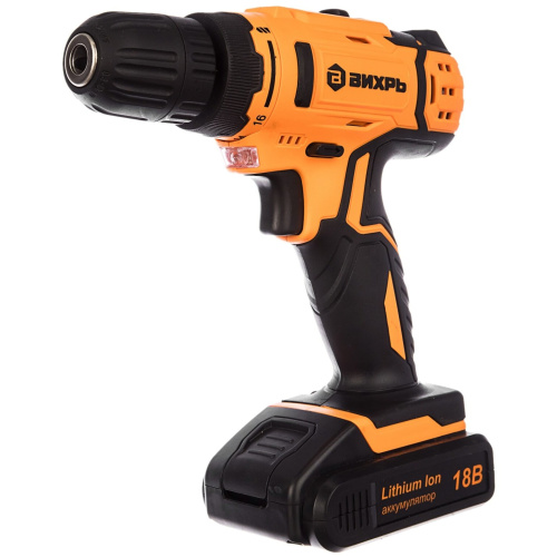 Дрель-шуруповерт Вихрь ДА-18Л-2 72/14/16