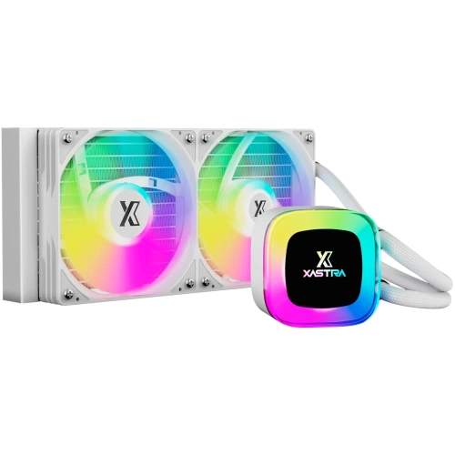 СВО XASTRA LP240 ARGB WH LGA1851/1700/1200/115X/AM5/AM4 (2x120, ARFB fan and PUMP, TDP 265W, white) RET