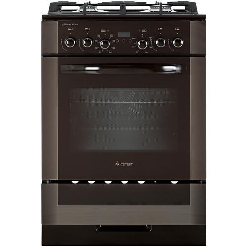 Комбинированная плита Gefest 6502-03 0045 коричневый