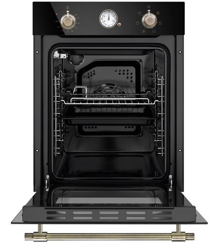 Электрический духовой шкаф MAUNFELD EOEF516RBG черный