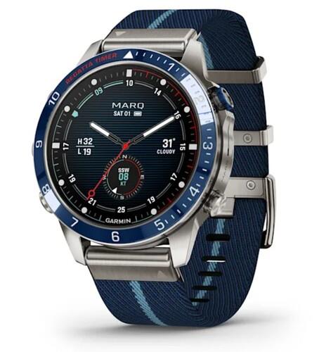 Спортивные часы Garmin MARQ Captain (Gen 2) + доп. ремешок