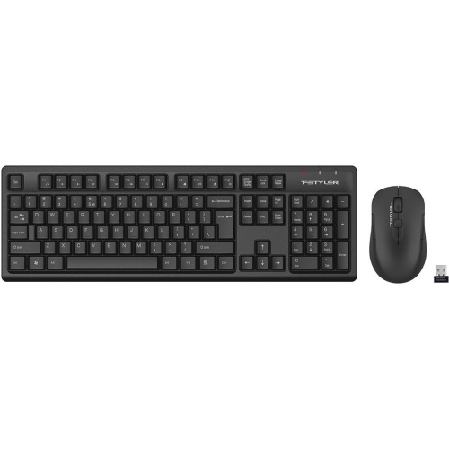 Клавиатура + мышь A4Tech Fstyler FG1200 клав черный мышь:черный