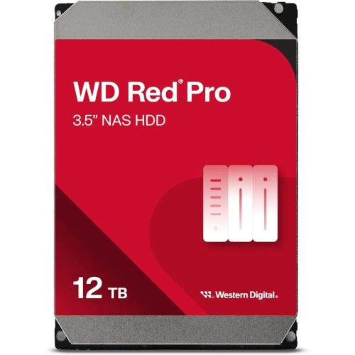 HDD WD Red Pro WD122KFBX, 12ТБ, SATA III, 3.5"