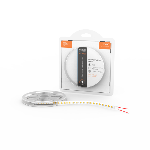 Светодиодная лента GAUSS Basic BT039 50Вт, 5м