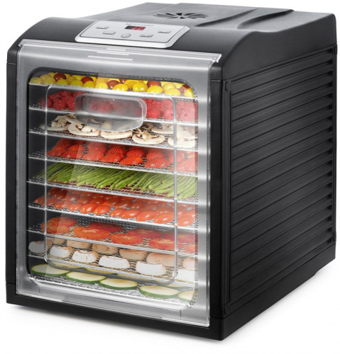 Сушка для фруктов и овощей Kitfort КТ-1908 9под. 700Вт черный