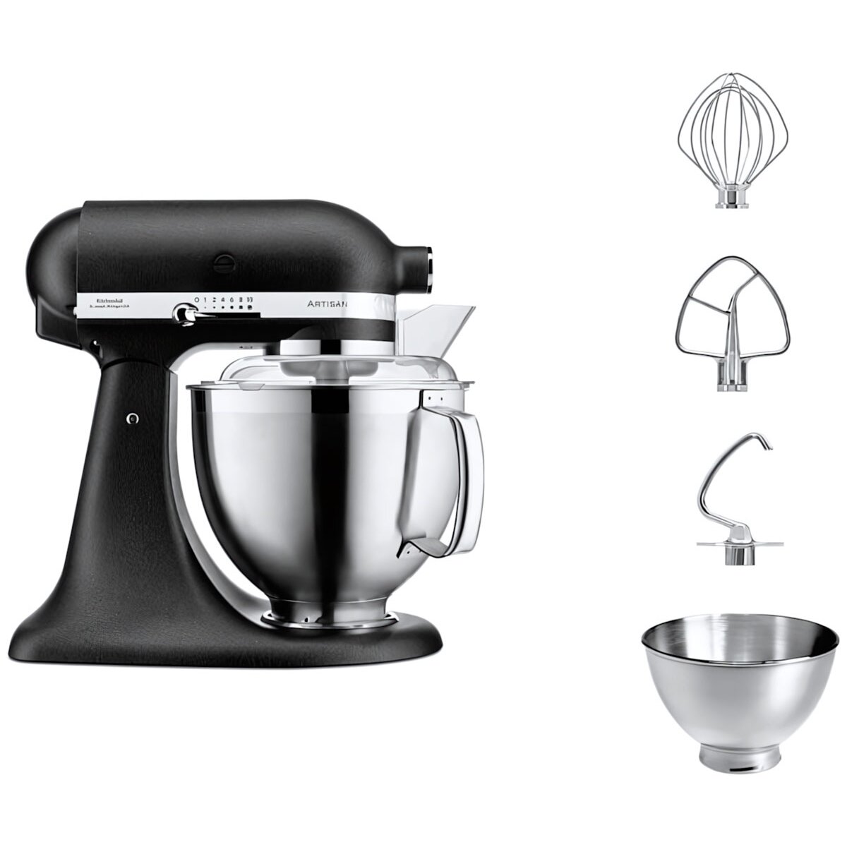 Миксер планетарный KitchenAid 5KSM185PSEBK Artisan чугун — фотография 3