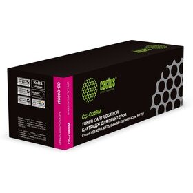 Картридж лазерный Cactus CS-C069M 069 пурпурный 1900стр для Canon i-SENSYS MF752Cdw MF752/MF754Cdw MF754