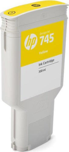 Картридж HP F9K02A 745 300-ml Yellow Ink Cartridge