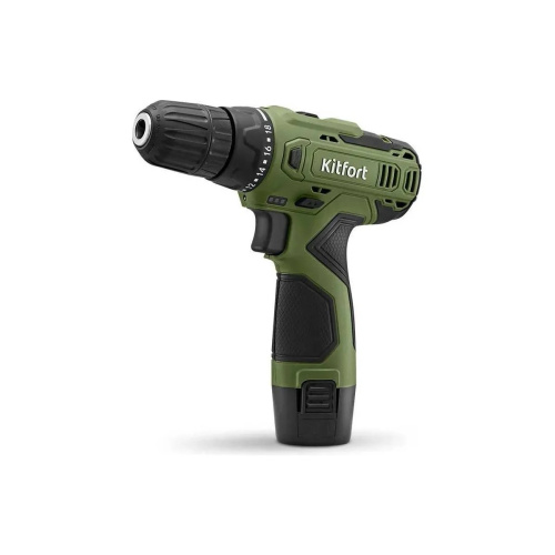 Аккумуляторная дрель-шуруповерт KITFORT КТ-6503