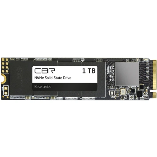 SSD CBR Base SSD-001TB-M.2-BS24b, 1024 GB, M.2 2280, PCIe 3.0 x4, NVMe 1.3, 3D TLC NAND, R/W speed up to 3300/2900