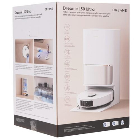 Робот-пылесос Dreame L50 Ultra белый