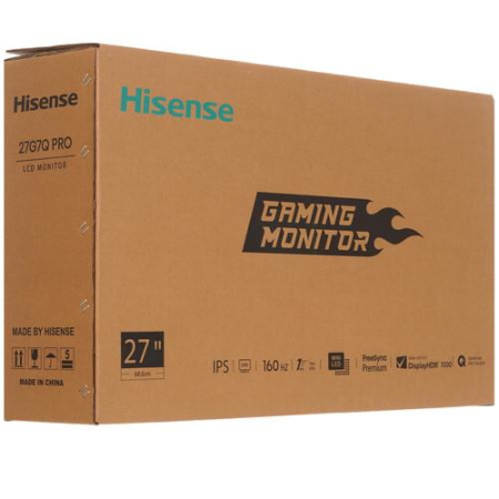 27" Монитор Hisense 27G7Q PRO серебристый