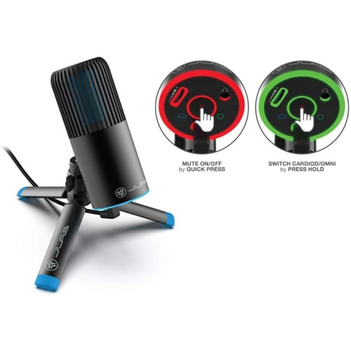 Проводной микрофон Jlab Talk Go Microphone Black (IEUMTALKGORBLK4)