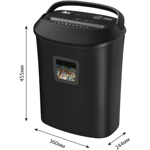 Шредер Cactus CS-SH-P8 черный