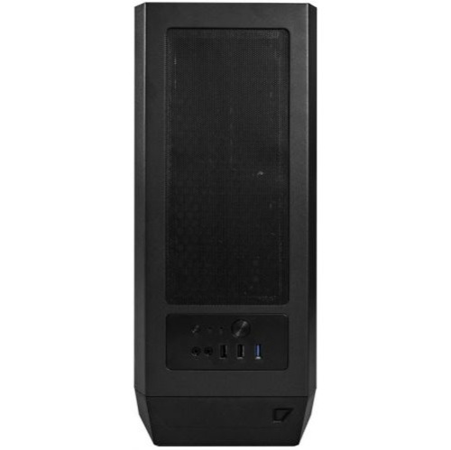 Корпус ExeGate EX289023RUS Miditower i3 NEO (ATX, без БП, 2*USB+1*USB3.0, HD аудио, черный, 3 вент. 12см с RGB подсветкой)