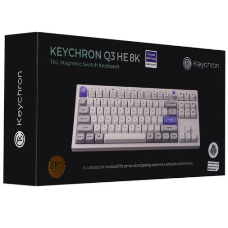 Клавиатура  проводная Keychron Q3 HE 8K