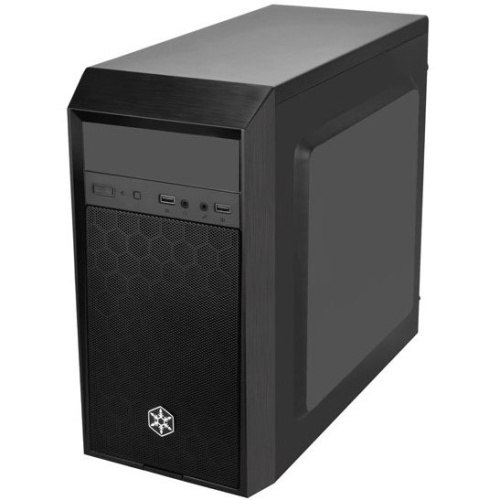 Корпус SilverStone SST-PS16B чёрный (ATX, 2xUSB 3.0, HD Audio)