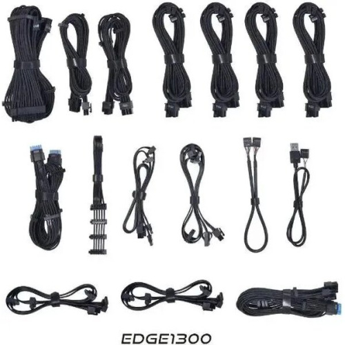 Блок питания Lian-Li Edge1300 Gen.5 (G9P.EG1300.BE00.RU) ATX 1300W 80+ platinum (20+4pin) APFC 80mm fan 12xSATA Cab Manag RTL