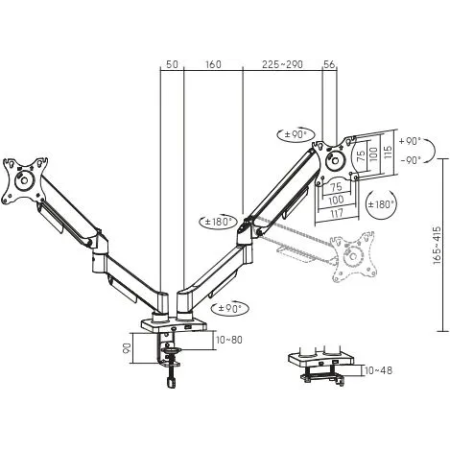 Кронштейн Ultramounts UM740 черный