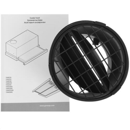 Вытяжка телескопическая Gorenje TH64E3SGB серый/черный