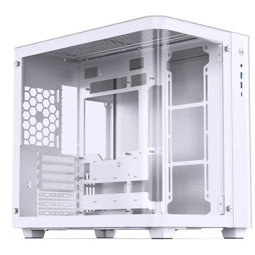 Корпус JONSBO TK-3 White без БП ATX БП, mini-ITX, micro-ATX, белый