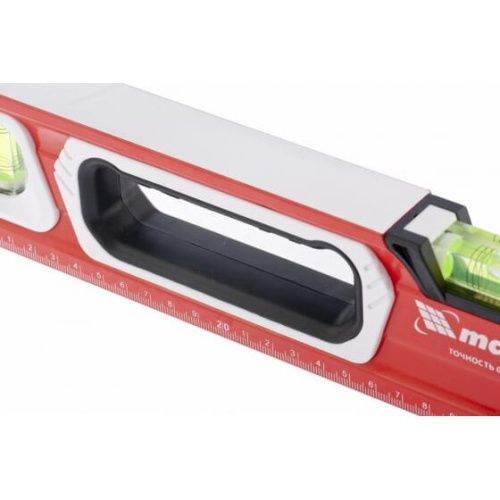 Уровень Matrix 34731 алюминиевый, магнит фрезерованный, 3 глазка 2 комп, рукоятки, 600мм