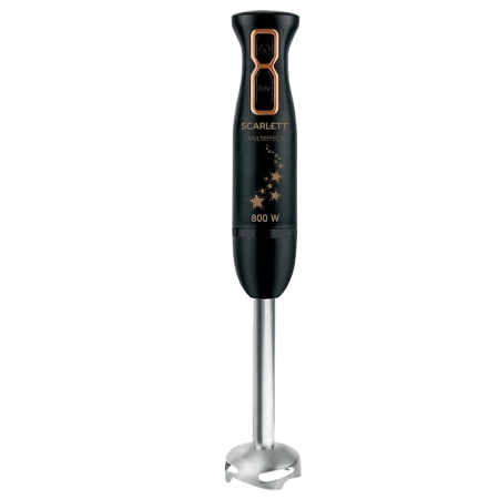 Блендер погружной Scarlett SC-HB42M45 черный/золотистый