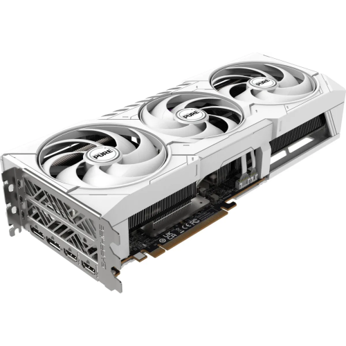 Видеокарта Sapphire AMD Radeon RX 9070 Pure OC 16ГБ (11349-02-20G), GDDR6, OC, Ret