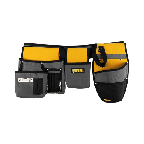 Пояс для инструментов DENZEL 90291 серый