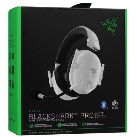 Беспроводные наушники Razer BlackShark V2 Pro белый