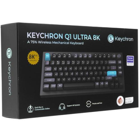 Клавиатура  проводная + беспроводная Keychron Q1 Ultra