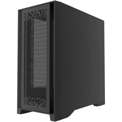 Корпус Powercase ByteFlow Pro (CH9GPB-F0), Black, Tempered Glass, Type-C, W/O fans, чёрный, E-ATX
