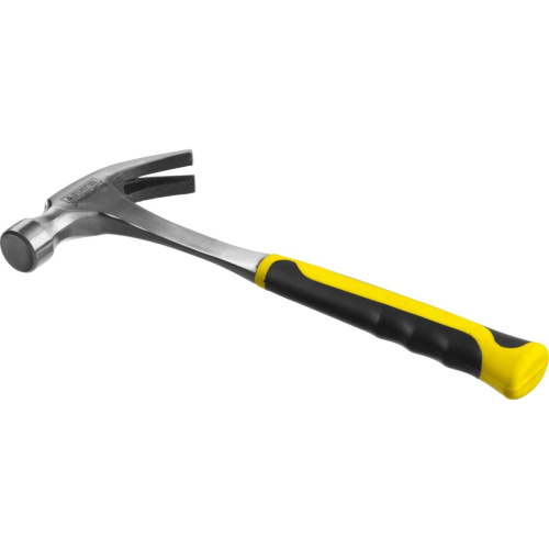 Молоток-гвоздодер Stayer Professional 2025-560 цельнометаллический с двухкомпонентной рукояткой, 560г