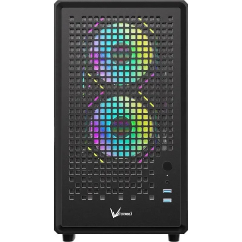 Корпус Formula Air Mesh G2 черный без БП mATX 3x120mm 2xUSB3.0 audio
