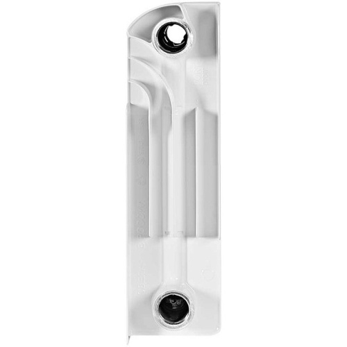 Биметаллический радиатор отопления Stout Vega 200 4 секции боковое подключение белый RAL 9016