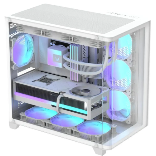 Корпус Formula Crystal U2, ATX, Midi-Tower, без БП, белый