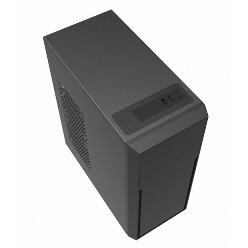 Корпус Foxline FL-302-FZ500R ATX case, black, w/PSU 500W 12cm, w/2xUSB2.0, w/pwr cord, w/o Fan