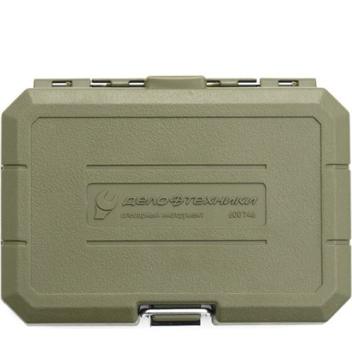 Набор головок торцевых Дело Техники 600746 6-гр. с трещоткой 1/4" 46 пр.ДТ/12