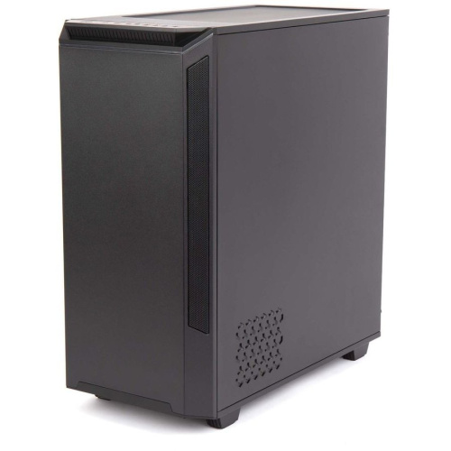 Корпус Hiper PB81 черный без БП ATX 3x120mm 2xUSB2.0 2xUSB3.0 audio bott PSU