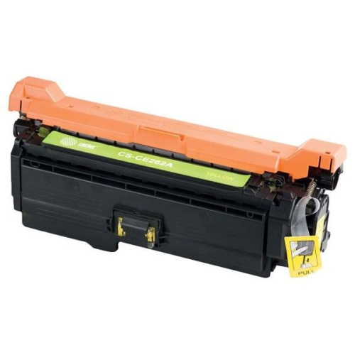 Картридж Cactus CS-CE262A для принтеров HP Сolor LaserJet CP4025/CP4525/CM4540 желтый 11000 стр.