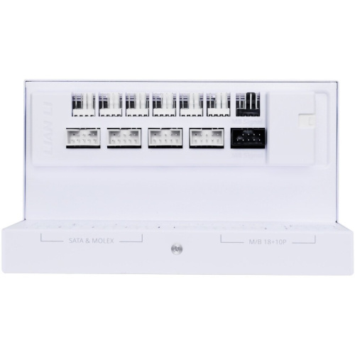 Блок питания Lian Li EG1000G (G9P.EG1000G.WH00.RU) / White / ATX 3.1, 1000W, 80 Plus Gold, PCIe 5.1, APFC, USB/Fan HUB, 120mm FDB Fan, Fully Modular