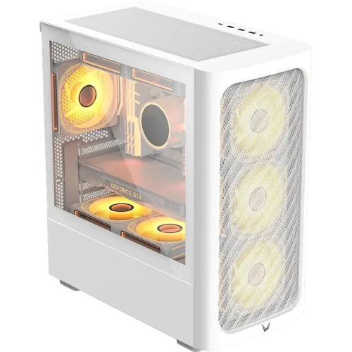 Корпус Formula Air Mesh G3 белый без БП mATX 4x120mm 2x140mm 2xUSB3.0 audio bott PSU